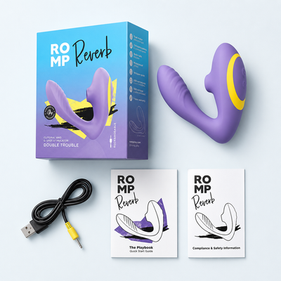 ROMP Reverb Dual Stimulator – Waterproof G-Spot & Clitoral Stimulator