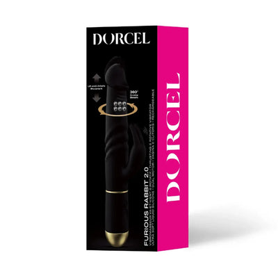 Dorcel Furious Rabbit Vibrator 2.0 – 3-in-1 Dual-Motor Rabbit Vibrator