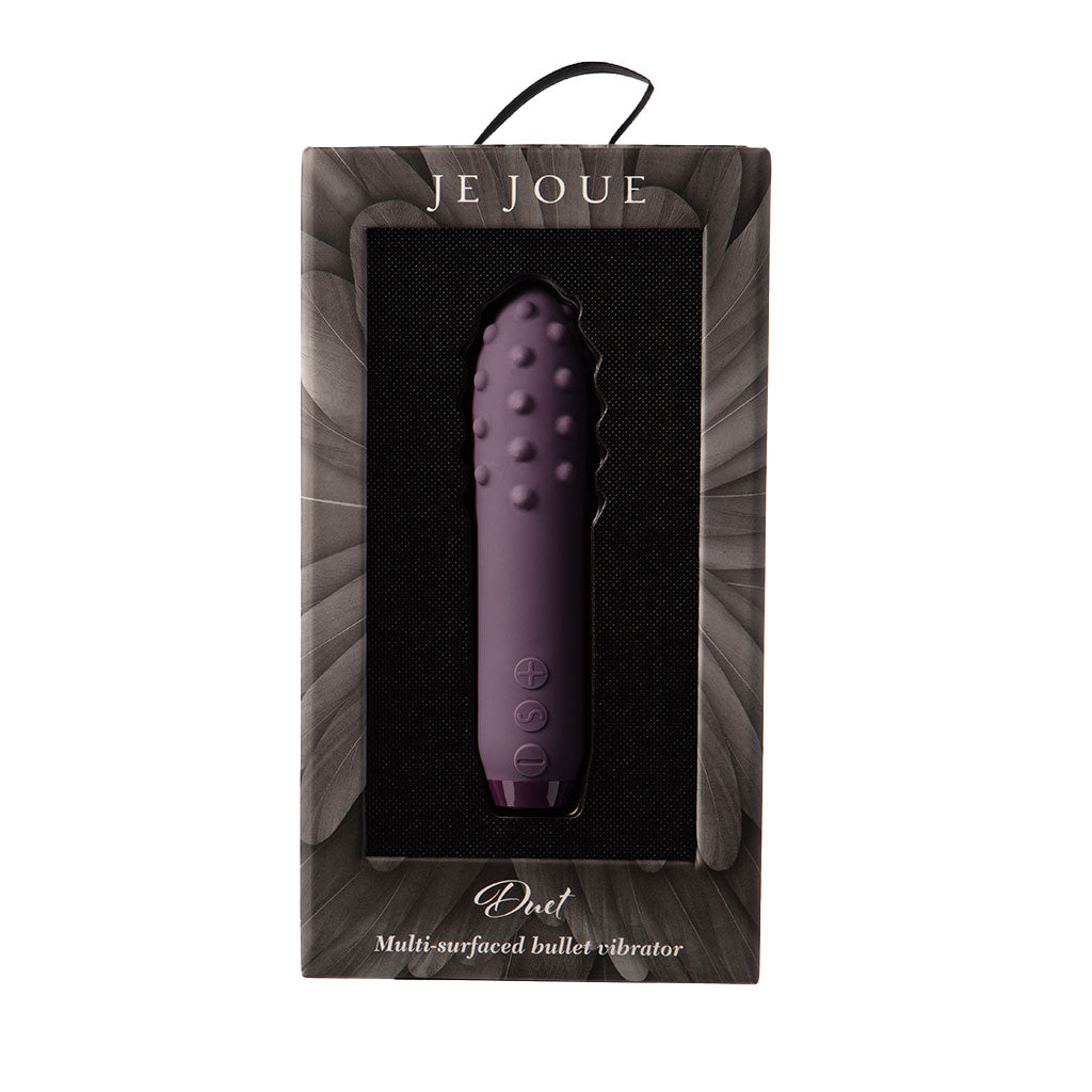 Je Joue Duet Bullet – Multi-Surfaced Bullet Vibrator for Targeted Pleasure