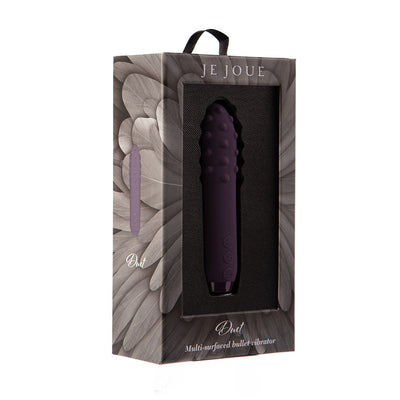 Je Joue Duet Bullet – Multi-Surfaced Bullet Vibrator for Targeted Pleasure