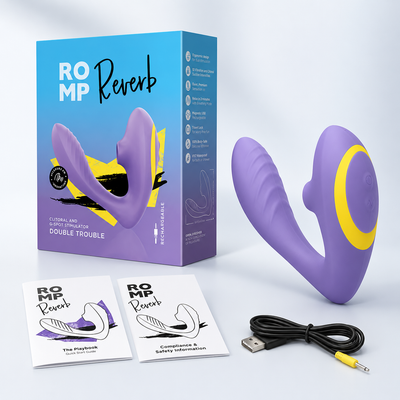ROMP Reverb Dual Stimulator – Waterproof G-Spot & Clitoral Stimulator