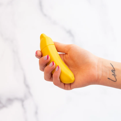 Emojibator Banana Vibrator – Waterproof Rechargeable Banana Vibrator