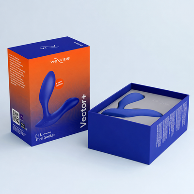 We-Vibe Vector+ Prostate Massager – Adjustable Remote-Controlled Prostate Vibrator
