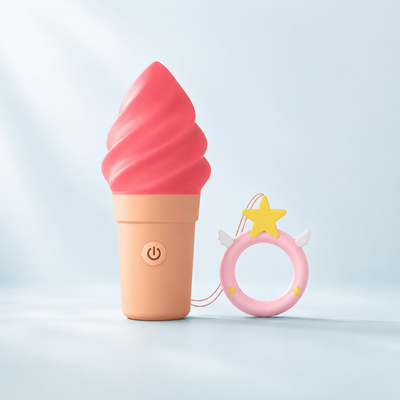 Love to Love Candi’Ice Raspberry Jolly Mini Vibe – Compact Ice Cream-Inspired Vibrator