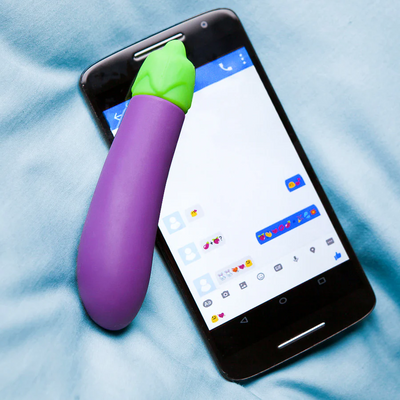 Emojibator Eggplant Vibrator – Waterproof Rechargeable Bullet Vibrator