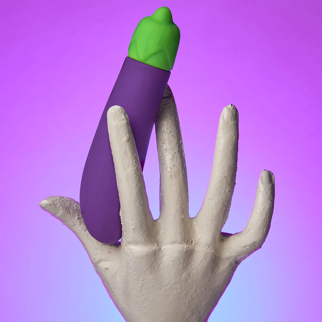 Emojibator Eggplant Vibrator – Waterproof Rechargeable Bullet Vibrator