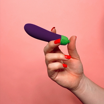 Emojibator Eggplant Vibrator – Waterproof Rechargeable Bullet Vibrator