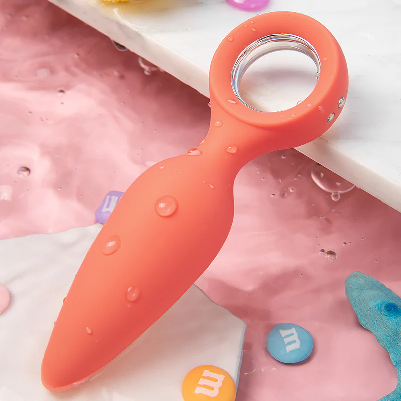 Emojibator Orville Vibrating Butt Plug – Rechargeable Silicone Anal Vibrator