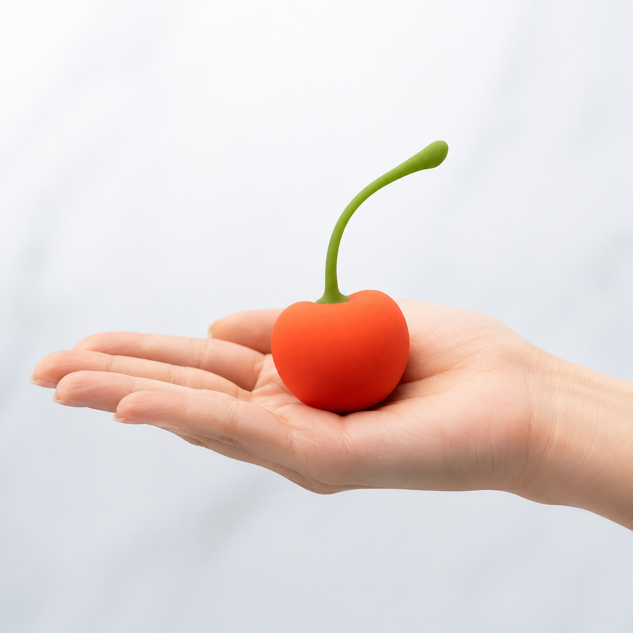 Emojibator Cherry Kegel Vibrator – Waterproof Rechargeable Kegel Vibrator