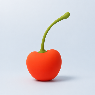 Emojibator Cherry Kegel Vibrator – Waterproof Rechargeable Kegel Vibrator