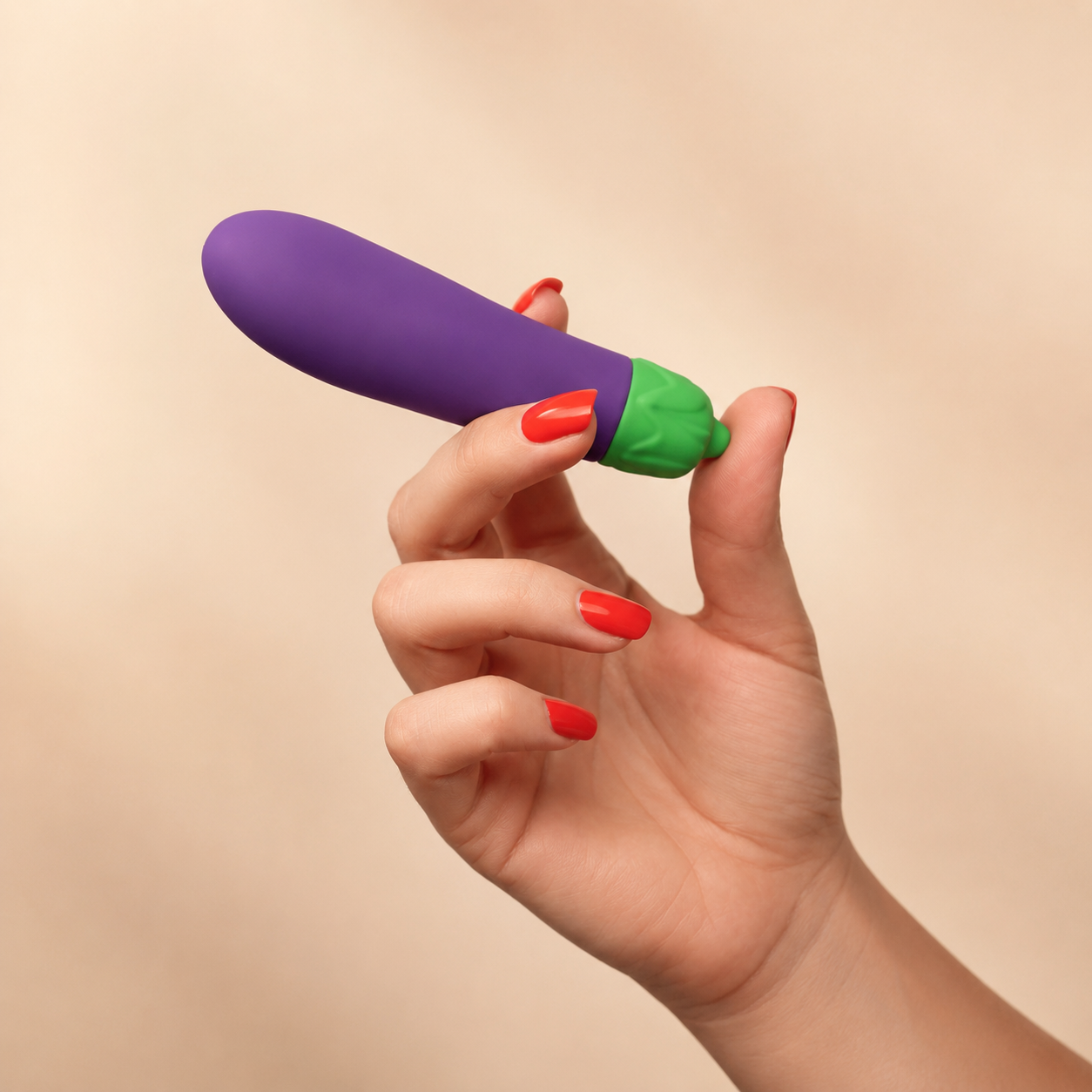 Emojibator Eggplant Vibrator – Waterproof Rechargeable Bullet Vibrator