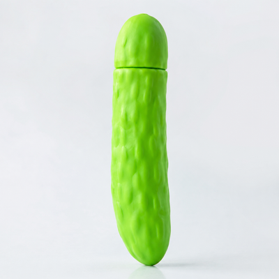 Emojibator Pickle Vibrator – Waterproof Rechargeable Pickle Vibrator