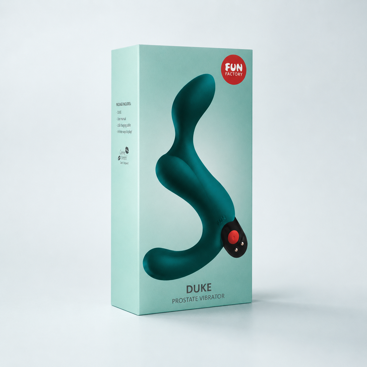 Fun Factory Duke Prostate Massager – Ergonomic Vibrating Prostate Stimulator