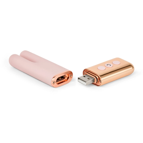 Le Wand Deux Mini Vibe – Compact Dual-Tip Vibrator with Twin Motors