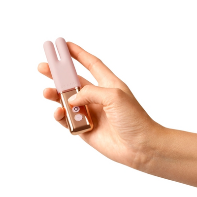 Le Wand Deux Mini Vibe – Compact Dual-Tip Vibrator with Twin Motors