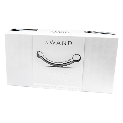 Le Wand Bow Stainless Steel Dildo – Double-Ended Curved Stainless Steel Dildo