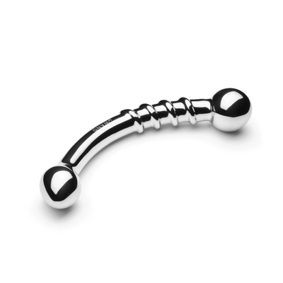 Le Wand Bow Stainless Steel Dildo – Double-Ended Curved Stainless Steel Dildo