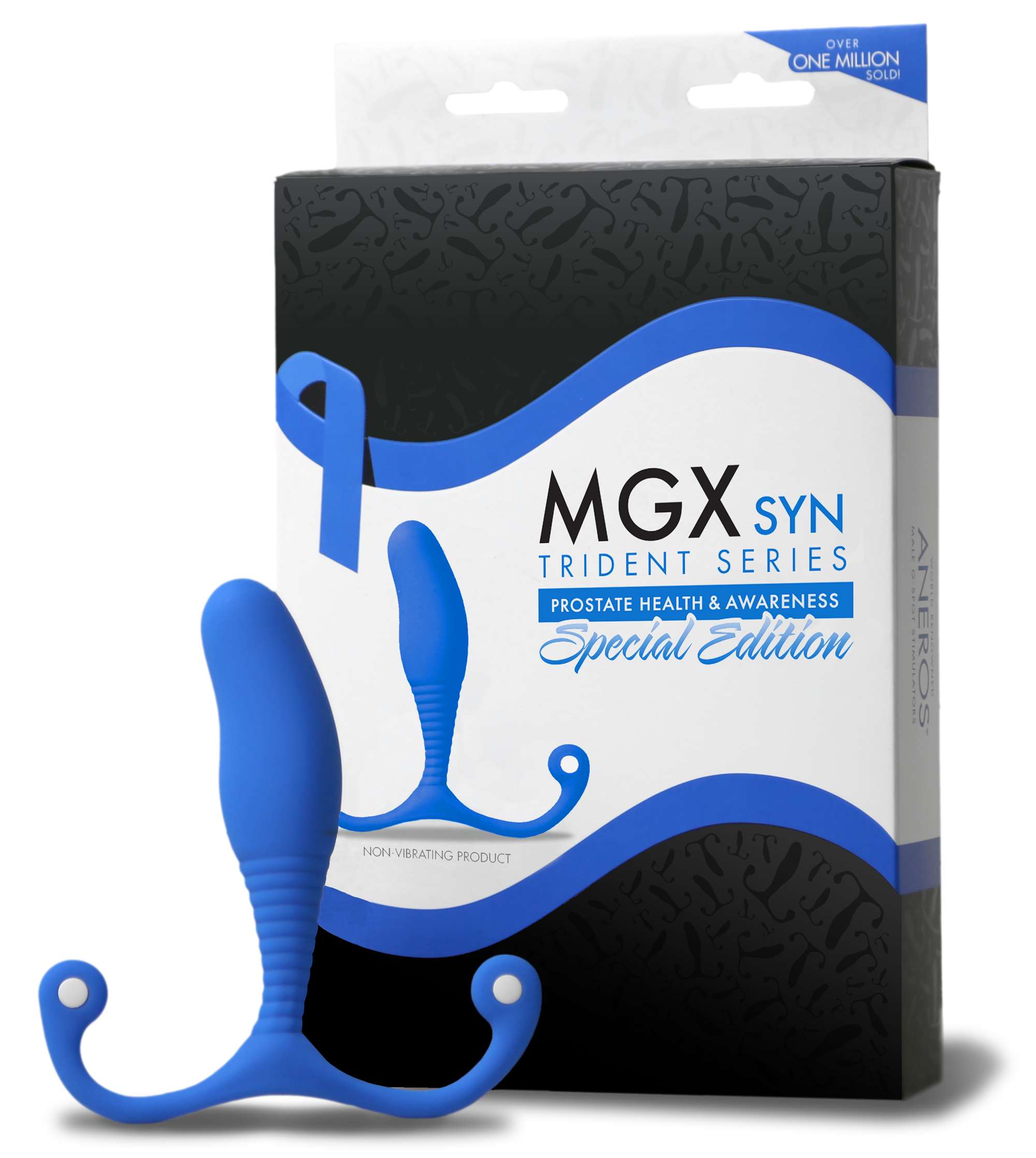 Aneros MGX Syn Trident Blue Limited Edition – Prostate Massager