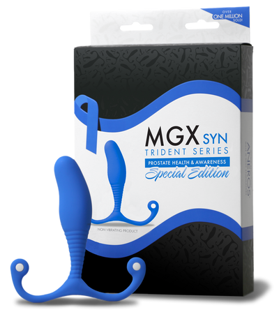 Aneros MGX Syn Trident Blue Limited Edition – Prostate Massager