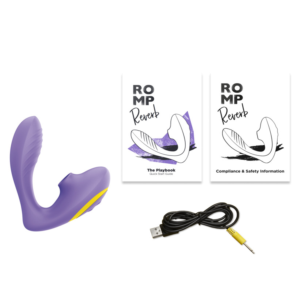 ROMP Reverb Dual Stimulator – Waterproof G-Spot & Clitoral Stimulator
