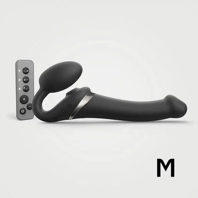 Strap On Me Multi Orgasm Bendable Strap-On Medium – Waterproof Remote-Controlled Strap-On