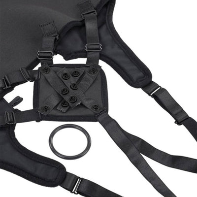 Sportsheets High Waisted Corset Strap-On Harness – Supportive Adjustable Corset Harness