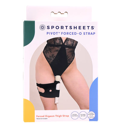 Sportsheets Pivot 2 in 1 Forced-O Strap – Versatile Hands-Free Pleasure Strap