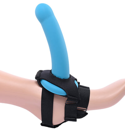 Sportsheets Pivot Flex Foot Strap On – Hands-Free Adjustable Foot Strap-On Harness