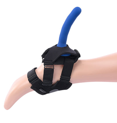 Sportsheets Pivot Flex Foot Strap On – Hands-Free Adjustable Foot Strap-On Harness