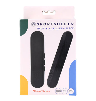 Sportsheets Pivot Flat Bullet – Compact USB Rechargeable Bullet Vibrator