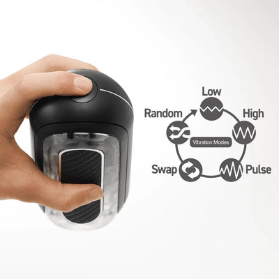 Flip Zero Electronic Vibration Male Masturbator