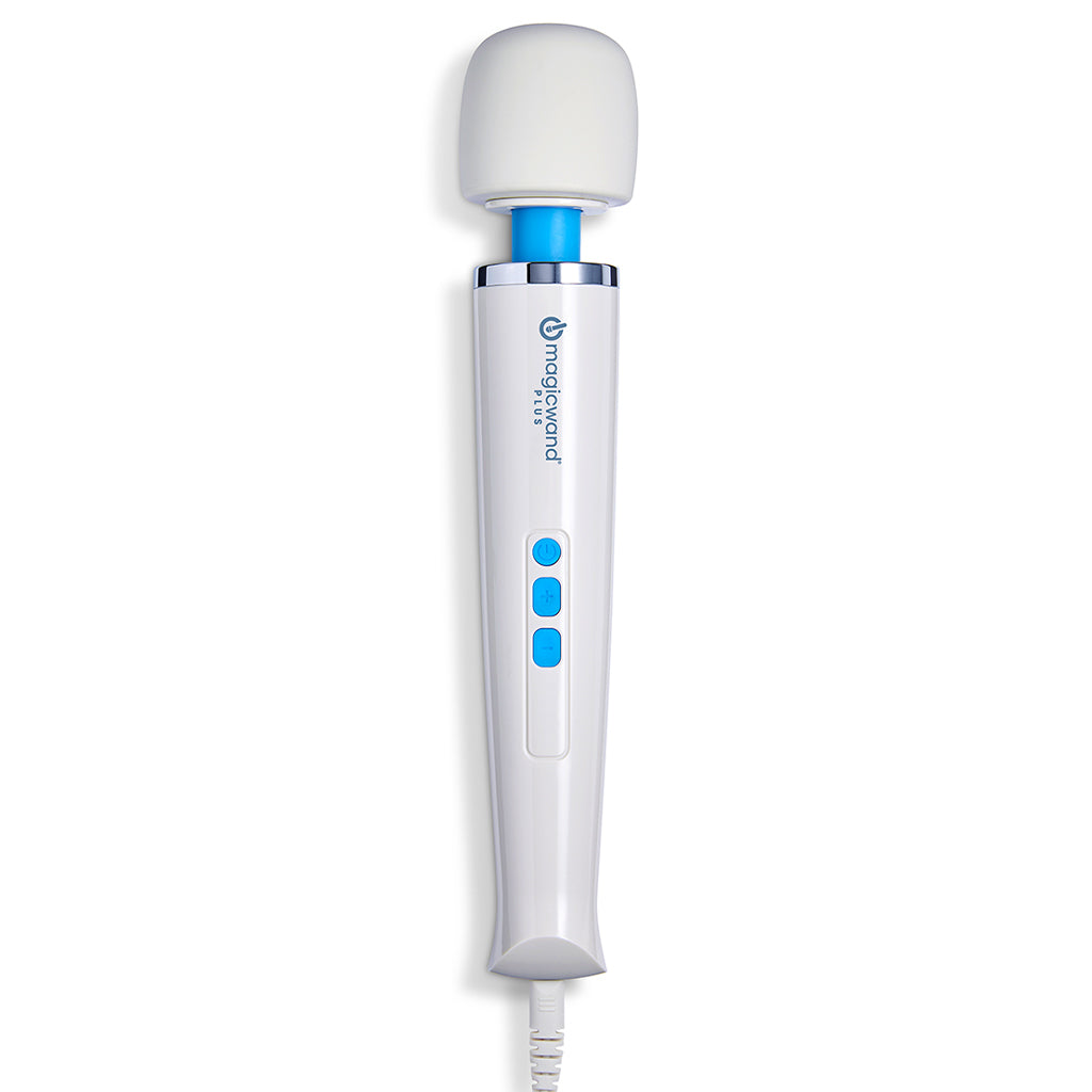 Magic Wand Plus – Powerful Corded Wand Massager with 4 Intensity Levels