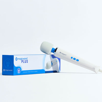 Magic Wand Plus – Powerful Corded Wand Massager with 4 Intensity Levels