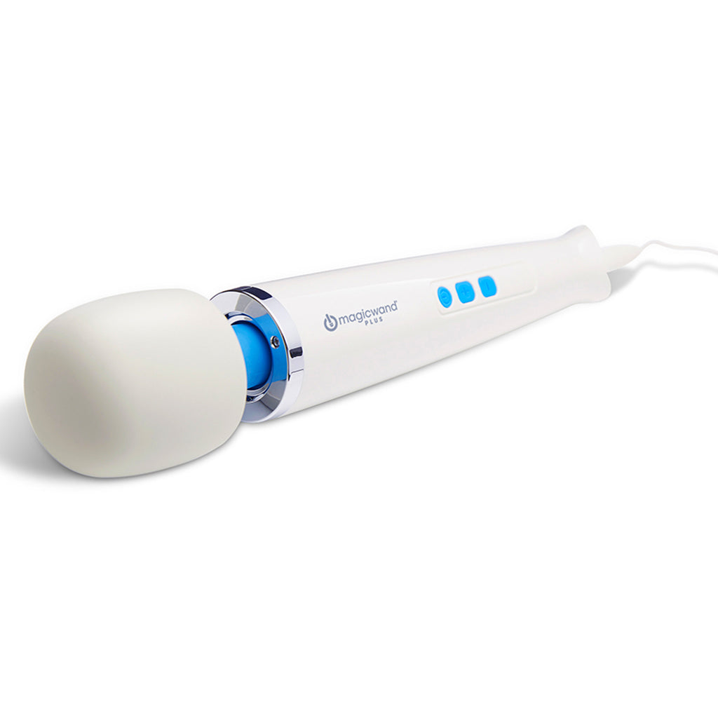 Magic Wand Plus – Powerful Corded Wand Massager with 4 Intensity Levels